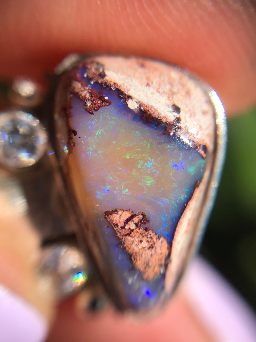 CELESTE // Mexican Fire Opal // Unfinished