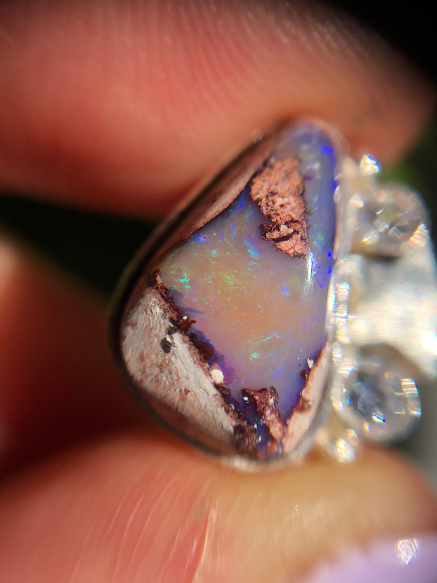 CELESTE // Mexican Fire Opal // Unfinished