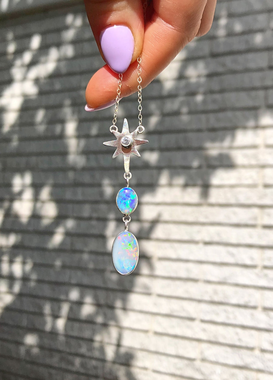 ESTRELLA Necklace // Australian Opal