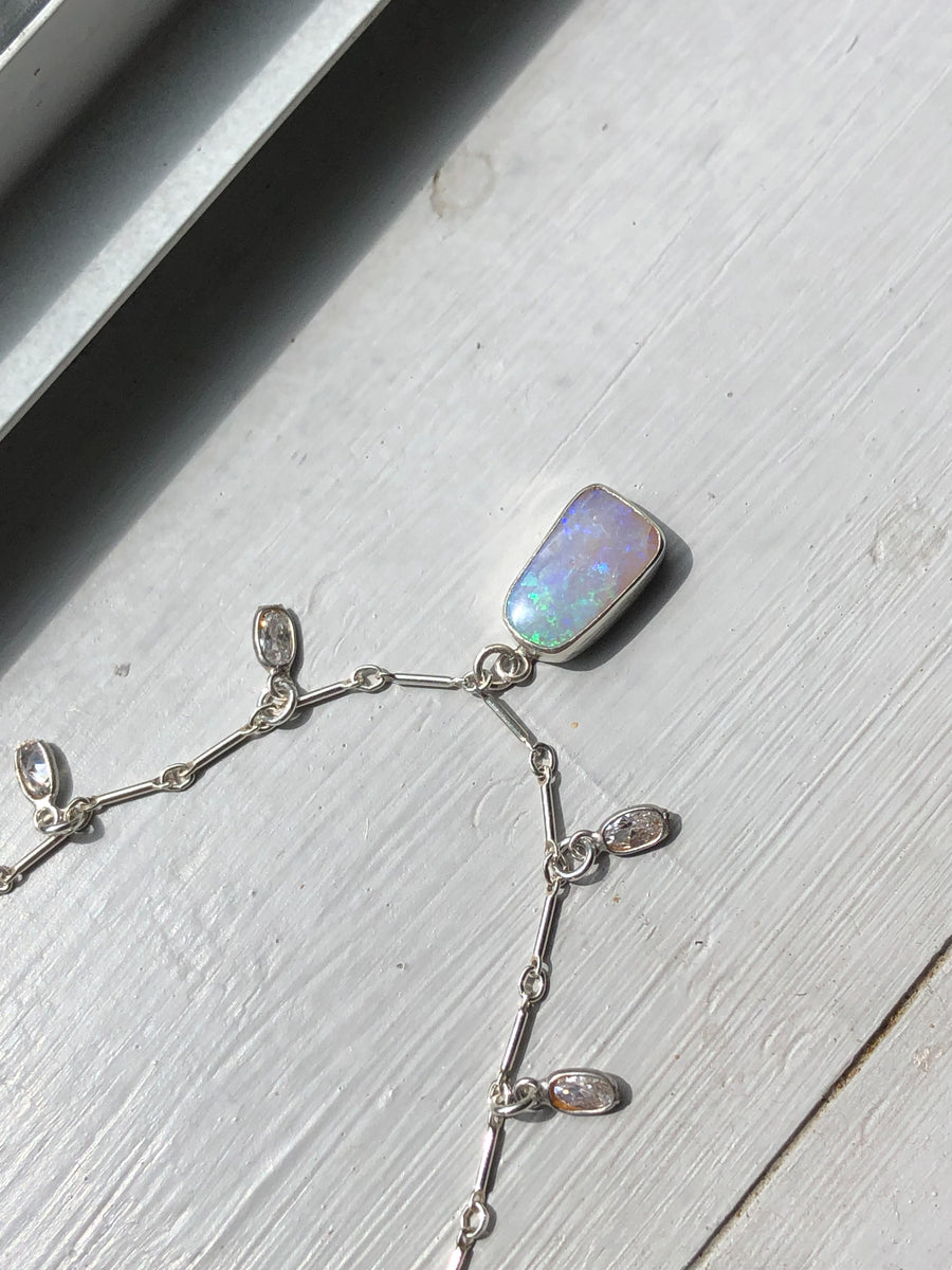 ENCANTO Charm Necklace // Australian Opal